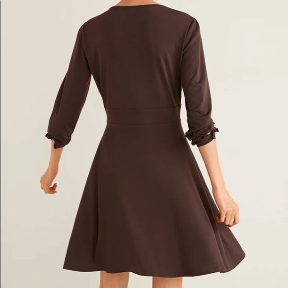 NWT MANGO FLARED SKIRT DRESS Various sizes. Small/4. Medium/6 - Picture 4 of 11